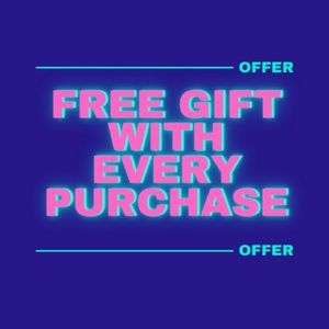 🎁 Free surprise gift with every purchase 🎁
